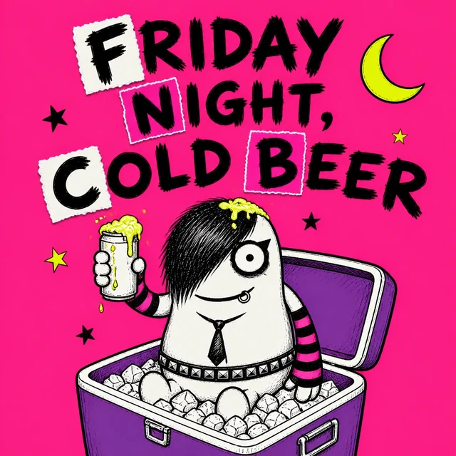 Cover art for Friday Night, Cold Beer